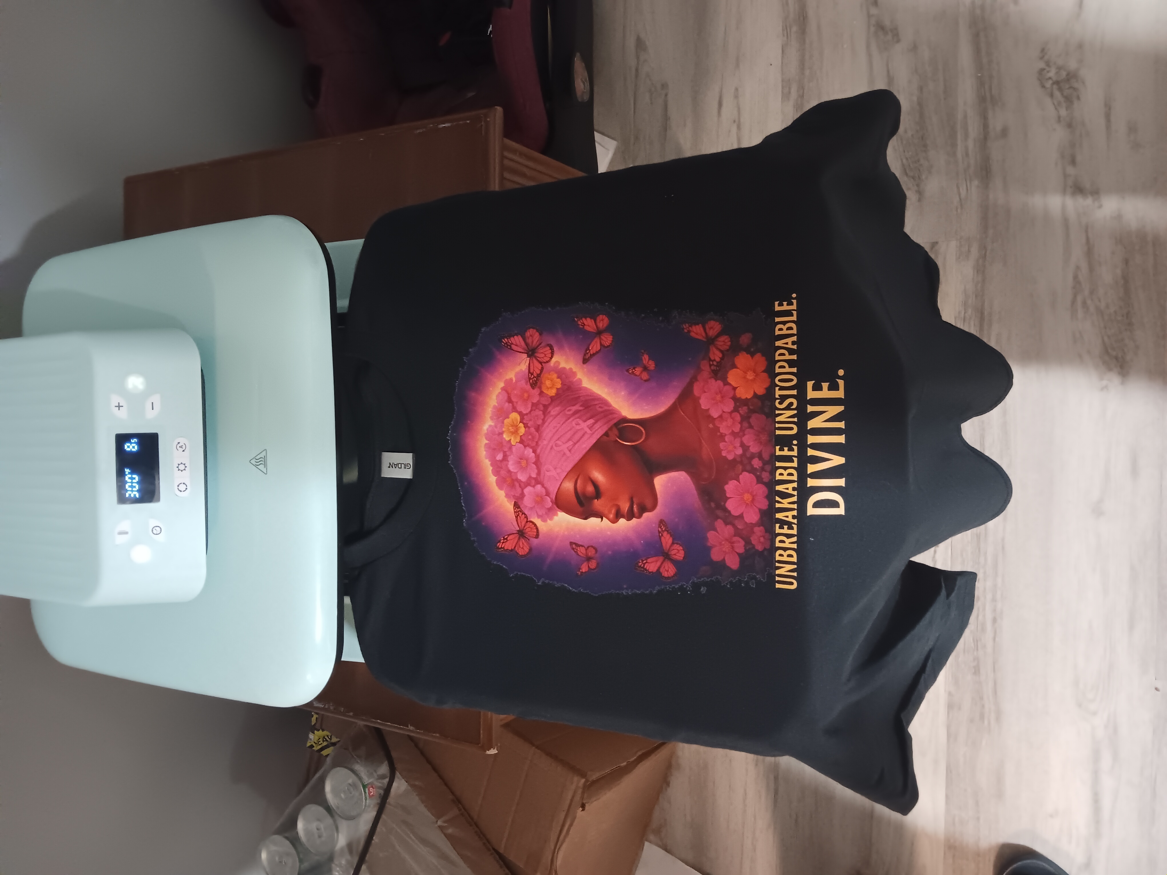 Enigma Devil design close-up