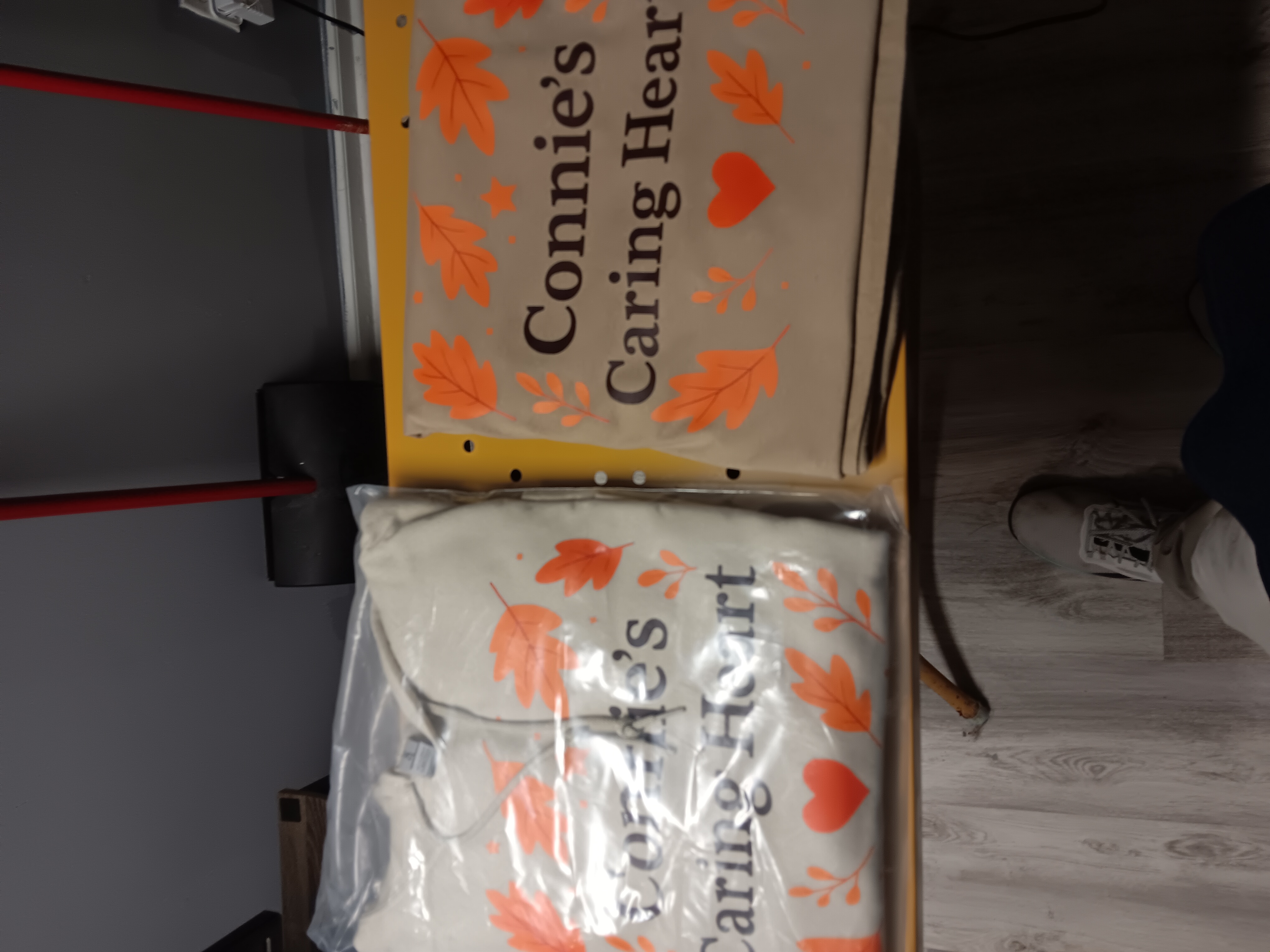 Custom T-shirt in progress